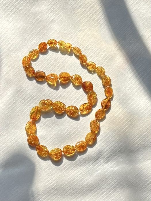Янтарные бусы для взрослых