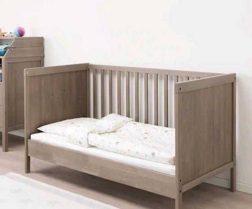 Pat bebe Ikea Sundvik cu saltea
