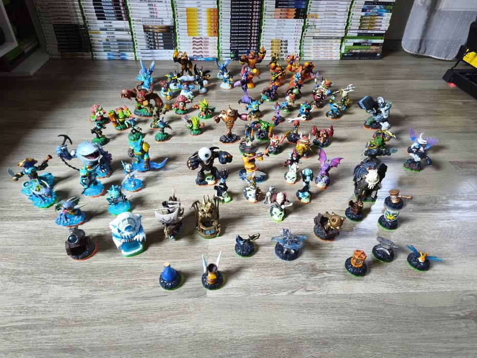 Lot figurine 5 buc.minim Skylanders Xbox360/Xbox one/ps3/ps4/wii-U