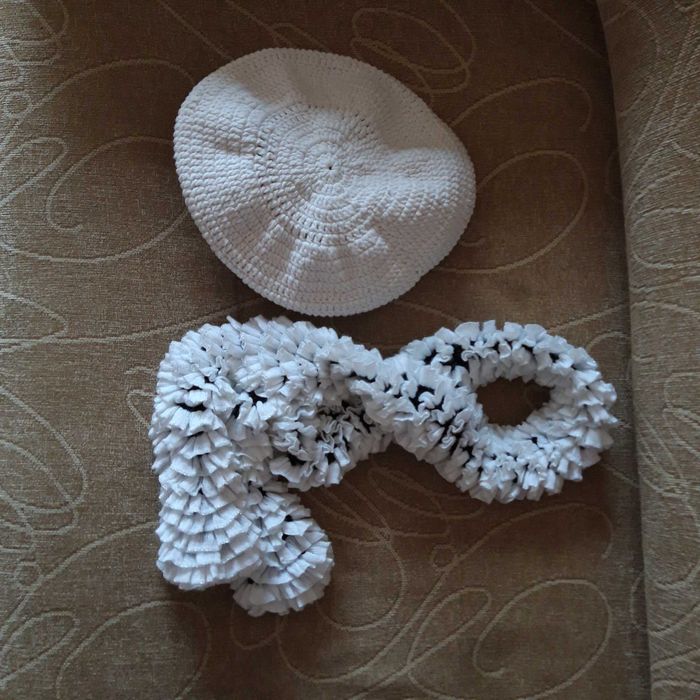 Дамски зимни шалове и шапки