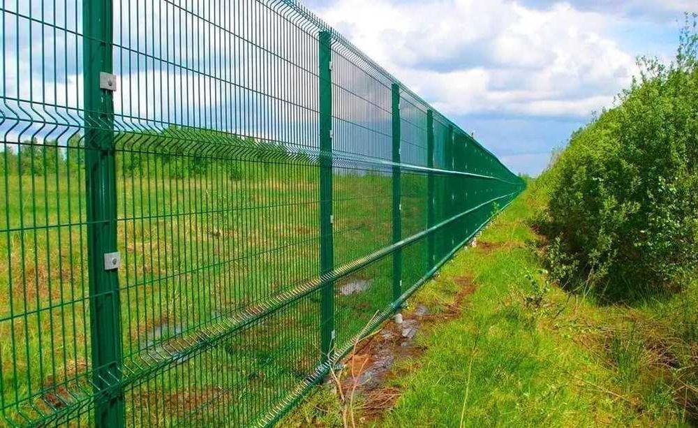 Забор из 3D сетки
