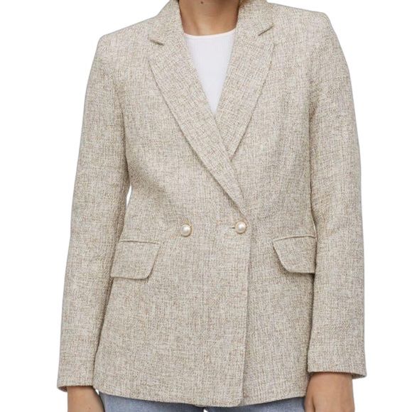 Дамско бежово сако H&M