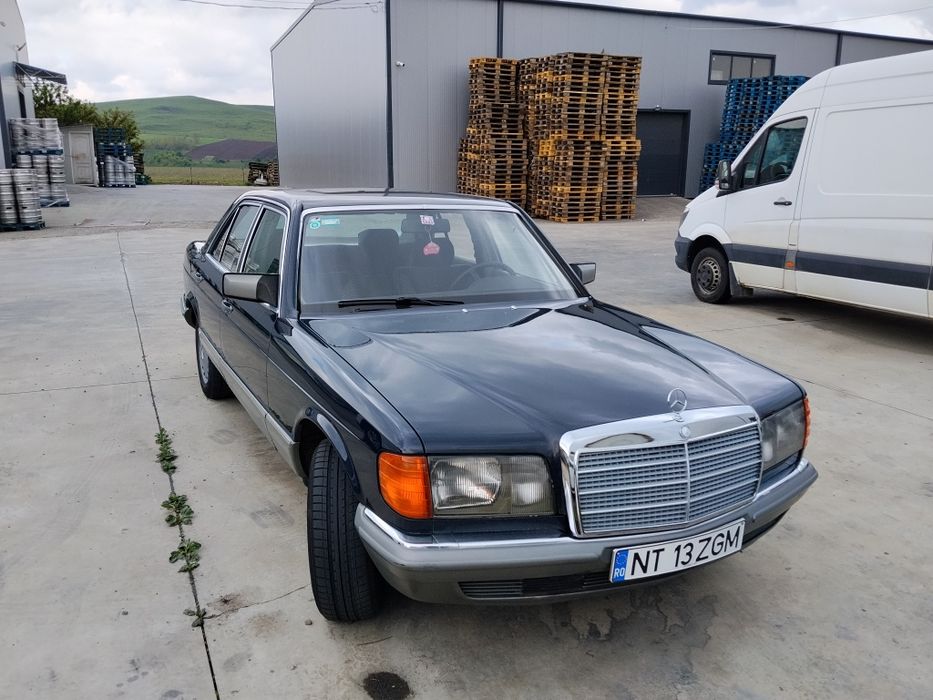 Mercedes w126/28i/manual/retro mobil/accept unele schimburi cu retro mobil