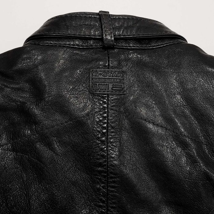 G-STAR RAW Chopper Leather Jacket Оригинално Кожено Яке S