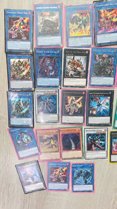 Yu-gi-oh карти (salamangreat + ogdoatic deck) + още карти