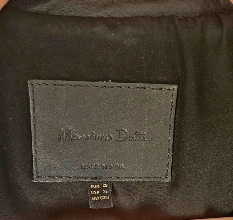 Geacă piele naturală Massimo Dutti XS