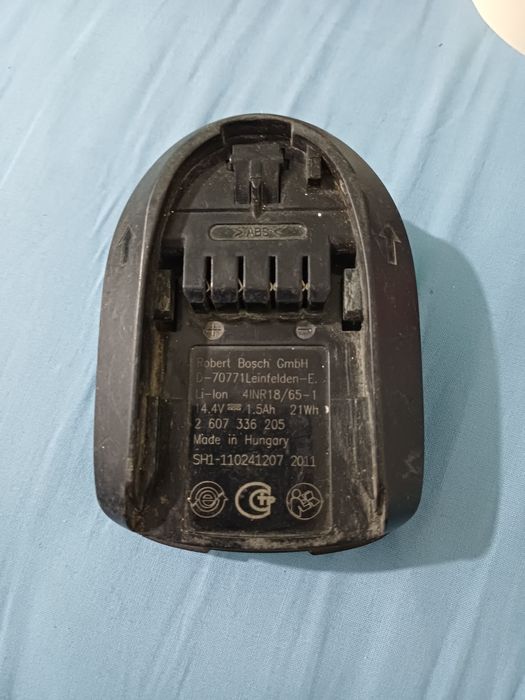 Baterie Bosch 14,4v  1,5A in stare foarte buna