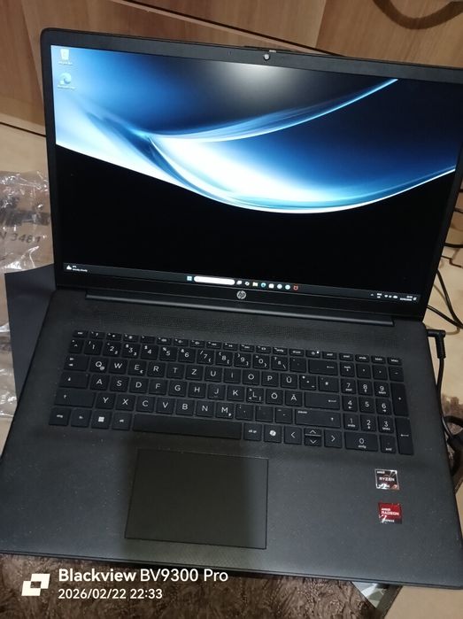 Laptop HP , 17 inch , Ryzen 7 - 7730, 16 gb