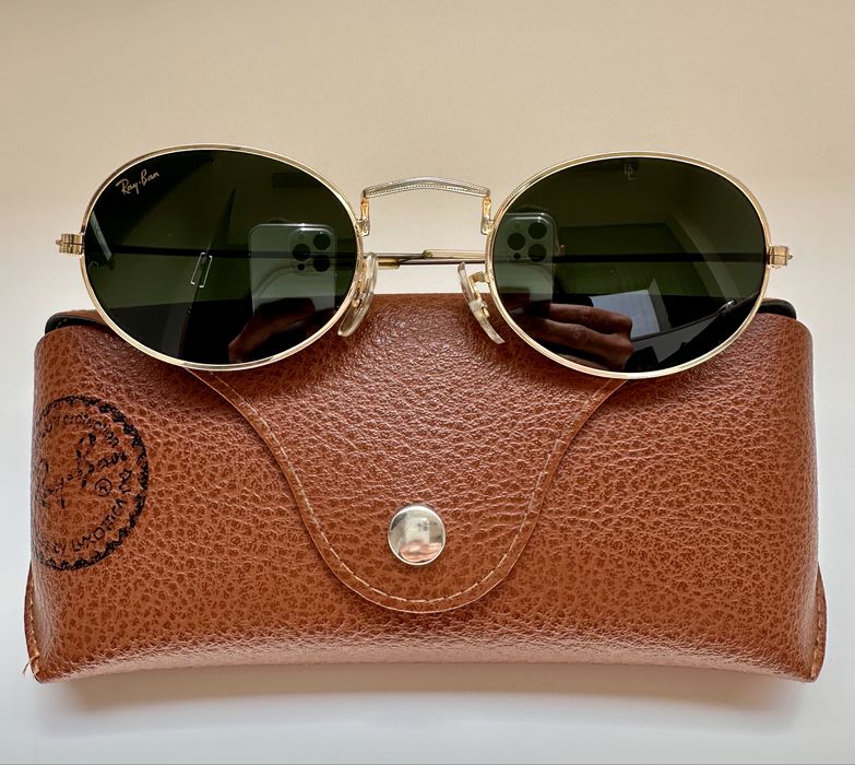 Ray Ban B&L USA Oval 48mm – Оригинални винтидж с двойна гравировка