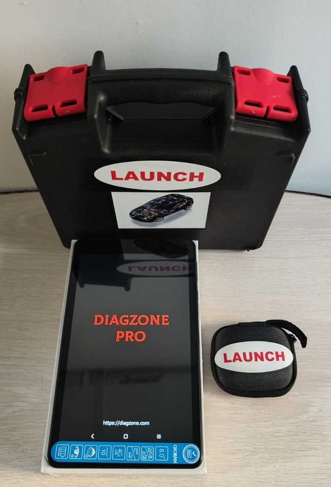 Kit tester diagnoza auto Launch+Tableta 41 functii speciale lb romana