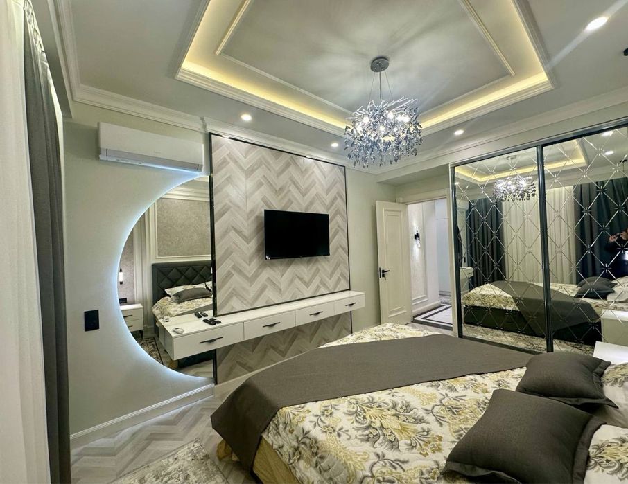 Жк НРЖ Ойбек! Стильная 2х комнатная квартира в самом центре! Срочно!