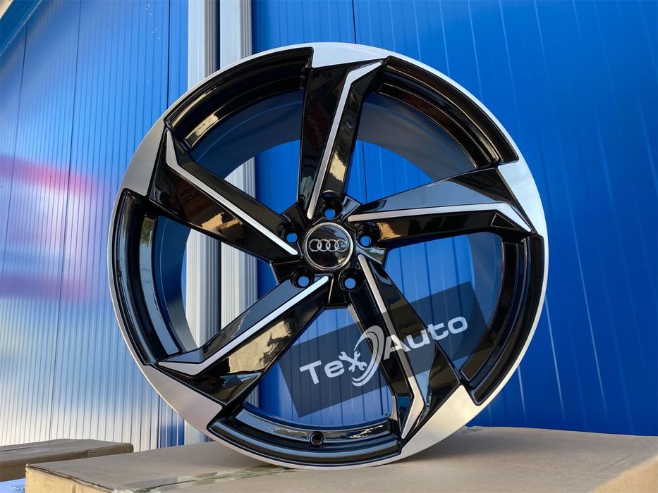 20” Джанти за AUDI Новия Ротор Black Polish A4 A5 A6 A7 A8 Q5 Q7
