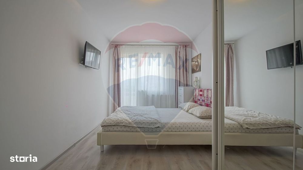 Apartament 2 camere, 53 mp, open space, mobilat&utilat, Sânpetru