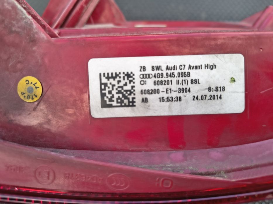 Stopuri LED Audi A6 C7 Break din 2014