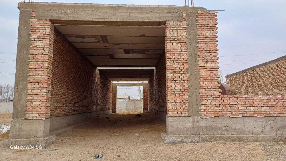 Центрда 24х12 размерде тазадан салынган тайын здание сатылады.