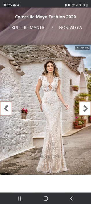 Rochie de mireasa Maya Fashion,marimea 36 - S