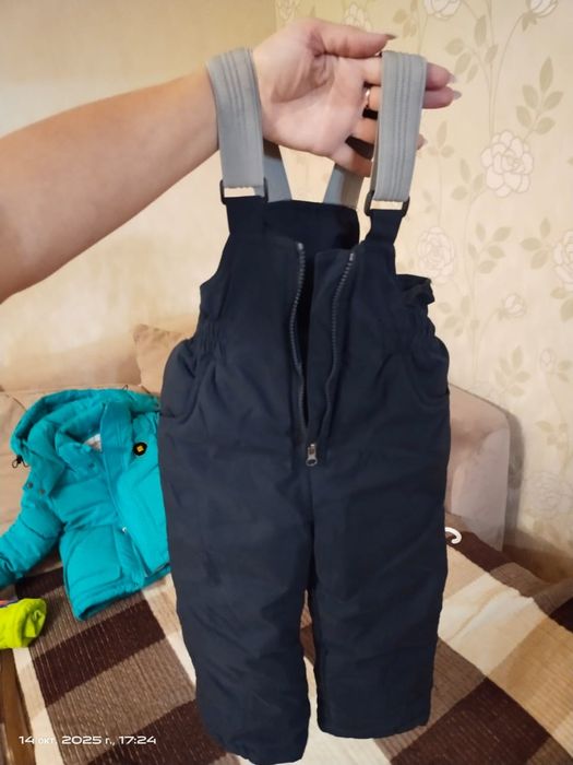 Зимний детский комбинезон