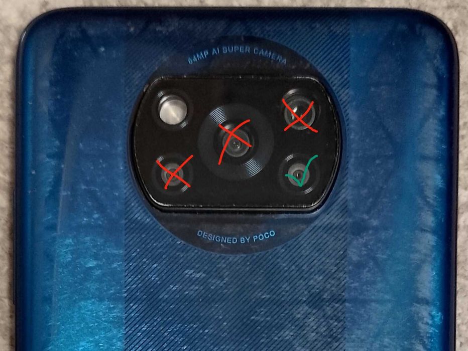 на запчасти Poco X3 NFC