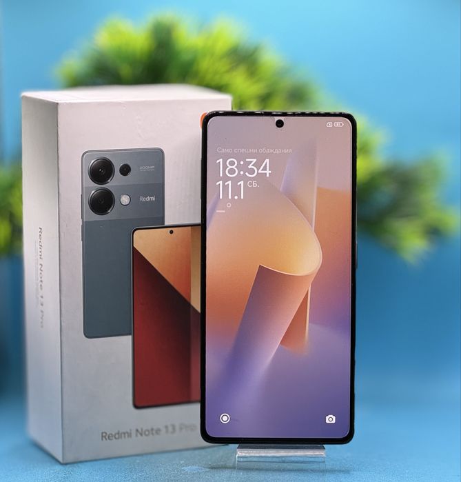 ГАРАНЦИОНЕН!!! Xiaomi Redmi Note 13 Pro 4G, 8GB, 256GB, Midnight Black