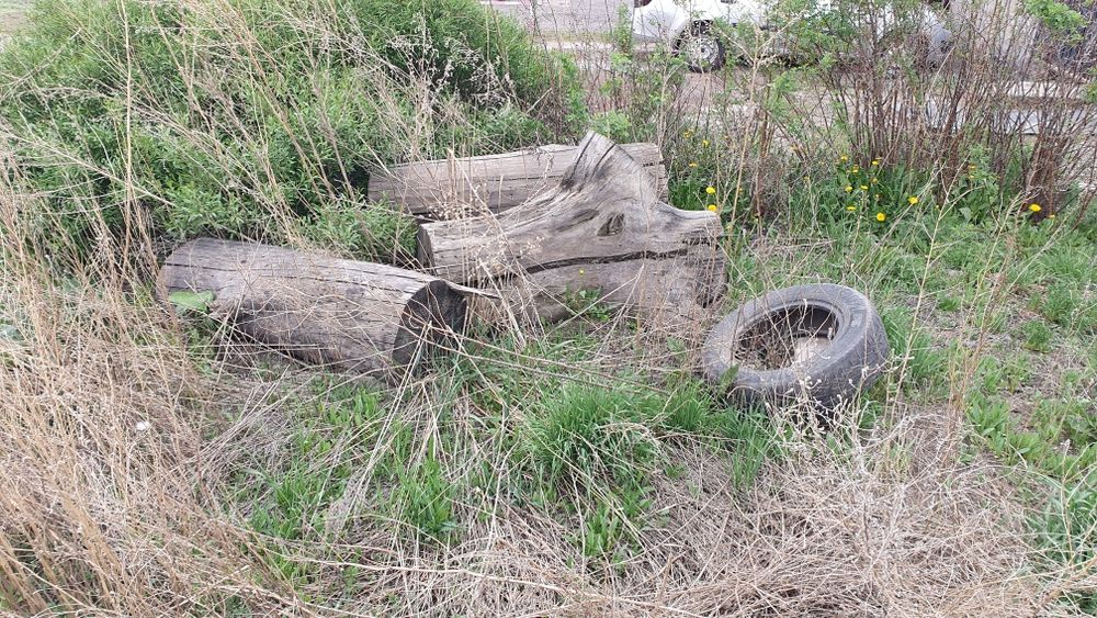 Отдам бесплатно дерево, старые будки на растопку