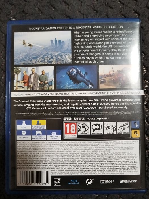 Grand theft auto, ps4