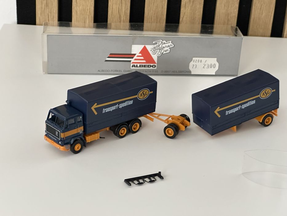 Macheta Herpa Albedo 1/87 Modelism Diorame Camion Man Iveco Mercedes