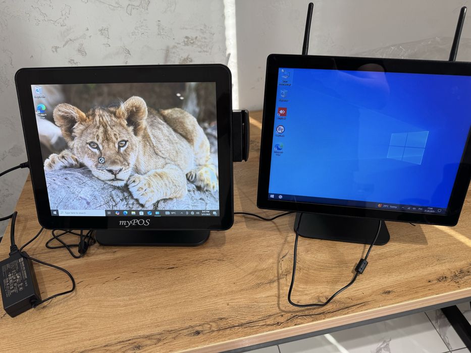 Моноблок Monoblok Skaner Programma Chek printer Dokon uchun Fast Fud