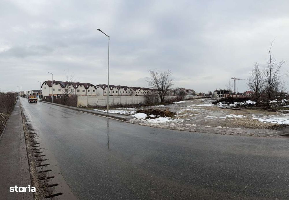 Vând teren în Bragadiru str. Iernii deschidere 40 ml