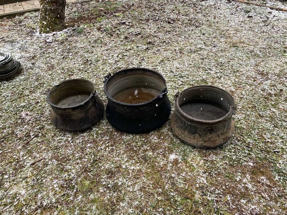 Бакърени, медни менци три броя