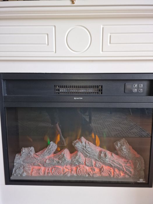 Șemineu Alb MDF 1000×900×300. super ofertă