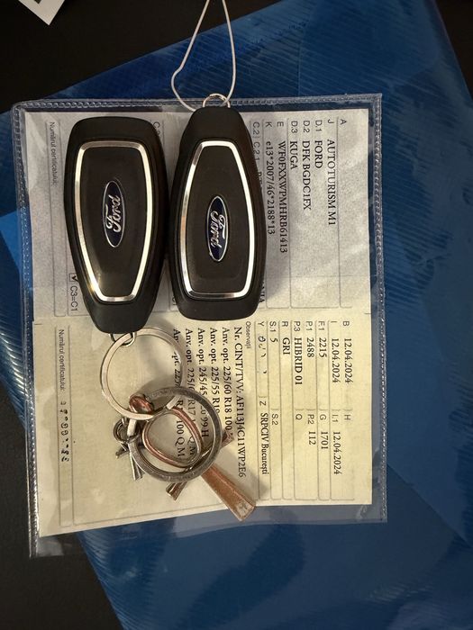 Ford KUGA 2024 2.5 HIBRID 25.000 KM AUTOMAT usor avariate / avariat / lovit / lovite