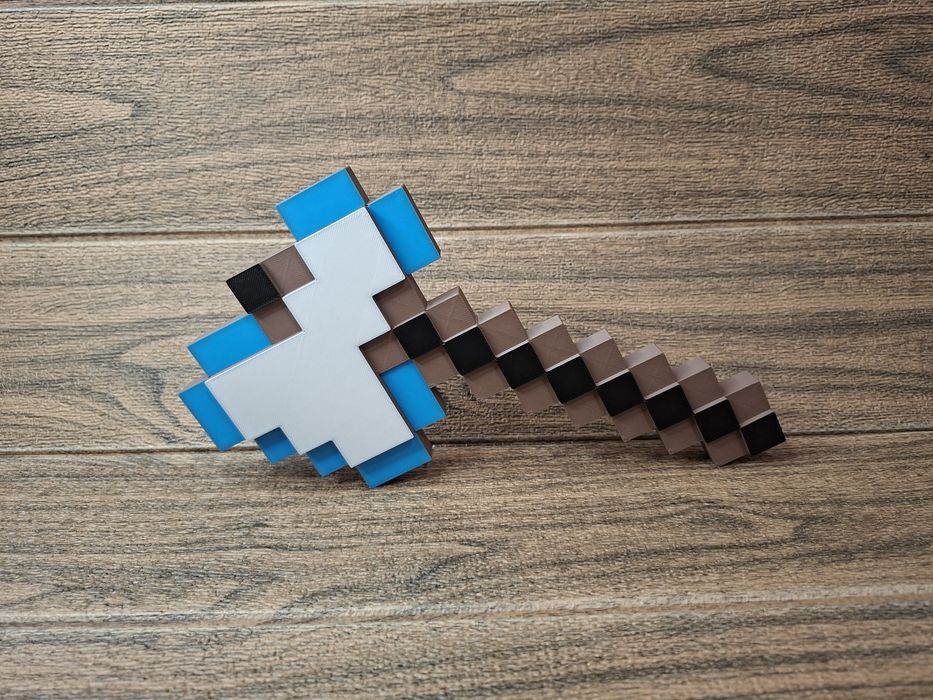 Minecraft  меч брадва и кирка