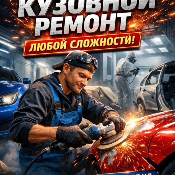 Кузовной ремонт любой сложности | До/После | Гарантия