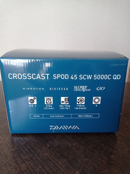 Daiwa Crosscast SPOD 45scw 5000c QD