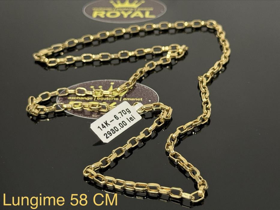 Bijuteria ROYAL : Lant AUR 14K  6.70 GR