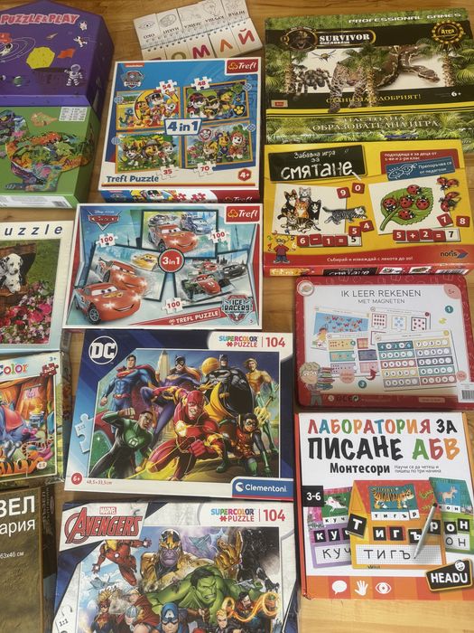 Пъзелини образователни игри