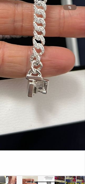 Colier cuban pavé Pandora