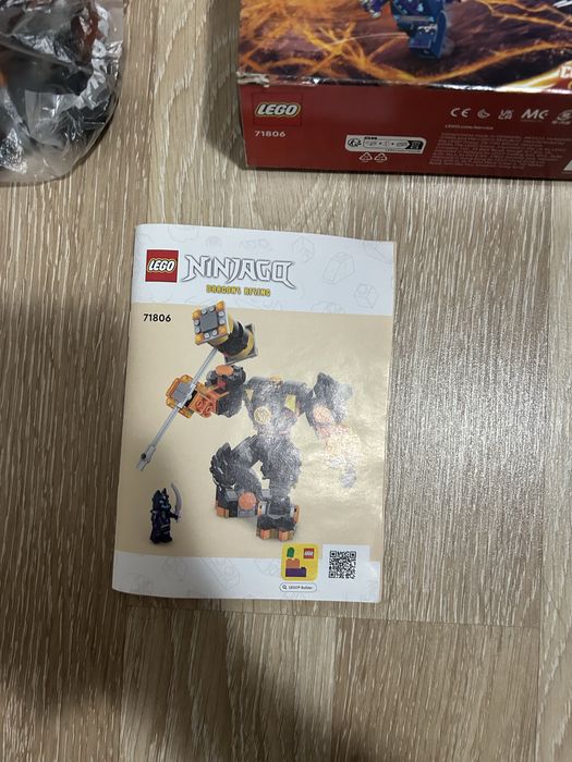 Lego Ninjago-Cole's elemental earth mech