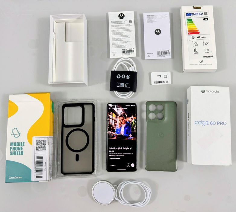 Motorola Edge 60 Pro, Impecabil, Garantie, Pachet complet si Bonusuri