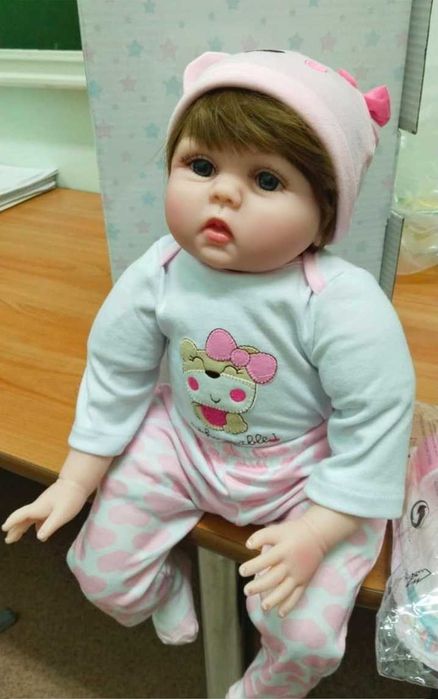 Продам куклу реборн мягконабитая 55см