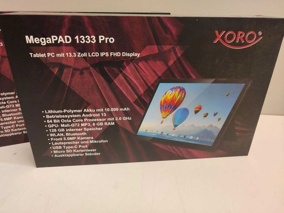 Мощен голям Таблет Xoro MegaPad 1333 Pro 13.3 инчa таблет 6GB 128GB