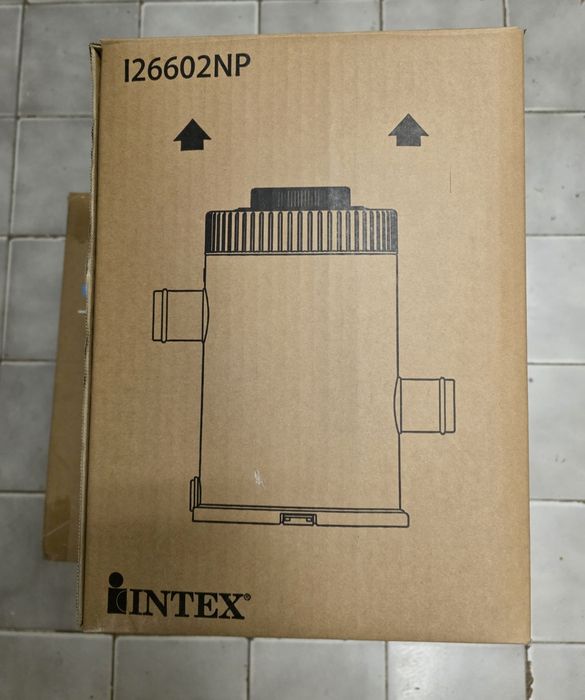 Надуваем басейн INTEX Easy Set, 305 х 76 см.