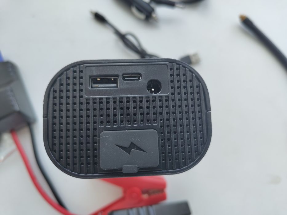 Портативный компрессор + пусковое устройство