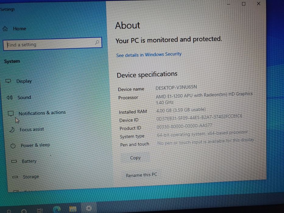 Лаптоп Compaq laptop
