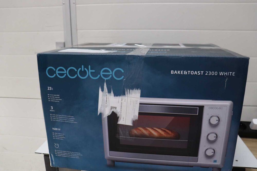 Cecotec Mini Oven Bake & Toast 2300 White 23 л – мини фурна, 1500 W