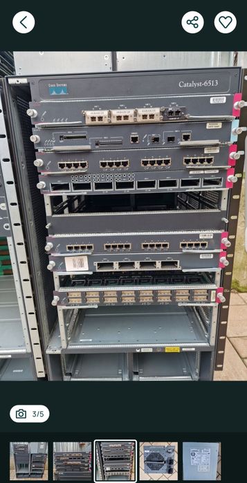 Sistem Cisco catalyst 6513