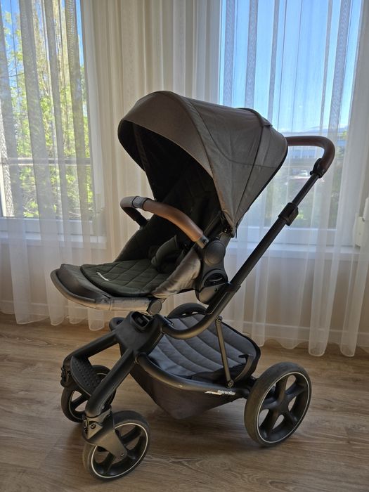 Количка 2в1 Easywalker Harvey3 Premium Emerald green + ЧИСТО НОВО ШАСИ