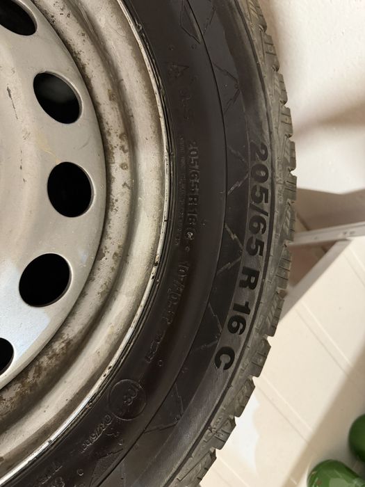 Anvelopa iarna+ vara ( m+s) continental second hand set 4 bucati