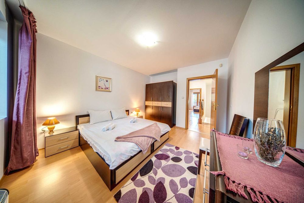 Мезонет с 2 спални MyPlace_Pamporovo, камина, комфорт и уют в Родопите