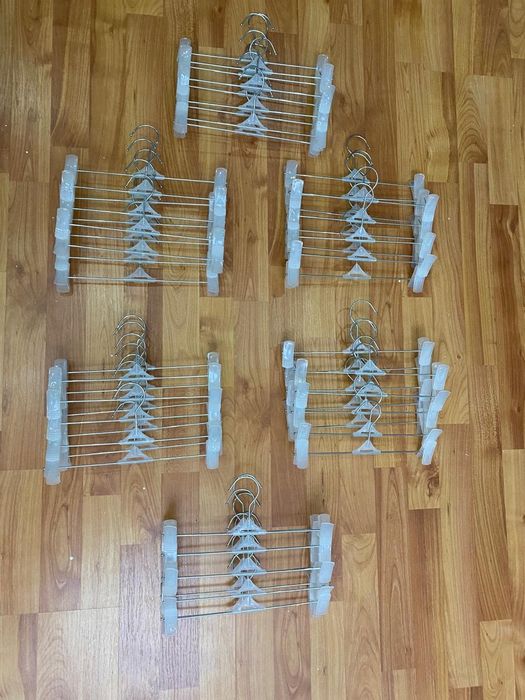 Вешалки бу пластик темір